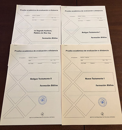 Pruebas de evaluación
